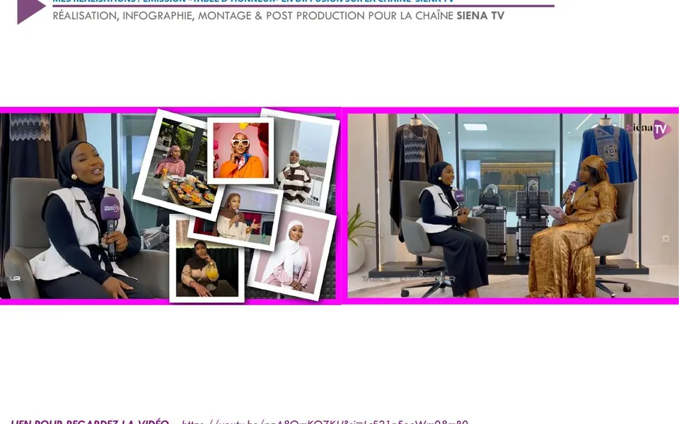 Production Siena TV — Entretiens — réalisation AKILA Intelligence