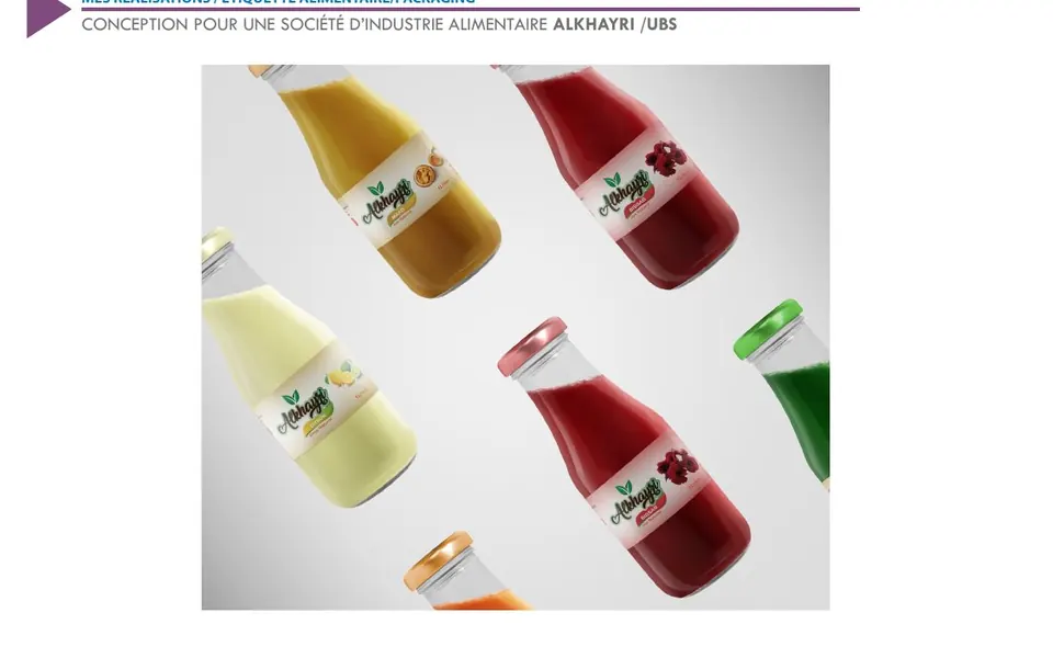 Gamme de boissons Alkhayri — réalisation AKILA Intelligence