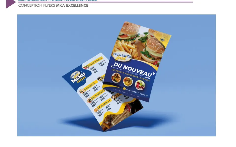 Flyers MKA Excellence — réalisation AKILA Intelligence