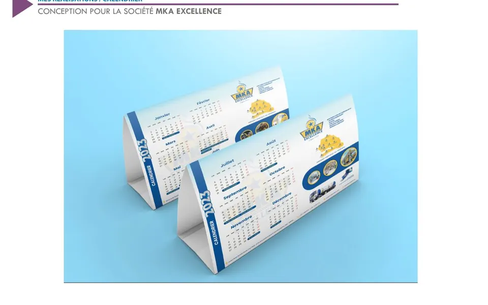 Présentation du calendrier MKA — réalisation AKILA Intelligence