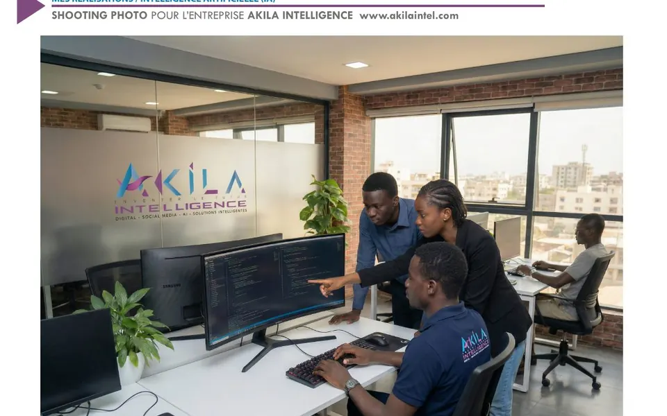 Shooting AKILA Intelligence — réalisation AKILA Intelligence