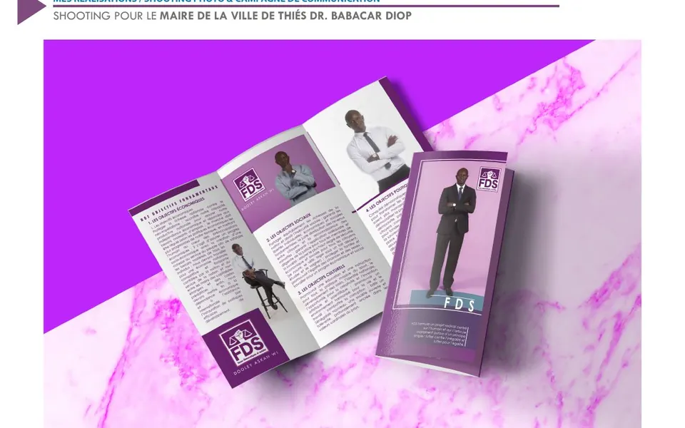 Dépliant de campagne FDS — réalisation AKILA Intelligence