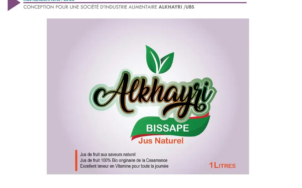 Packaging Alkhayri Bissap — réalisation AKILA Intelligence